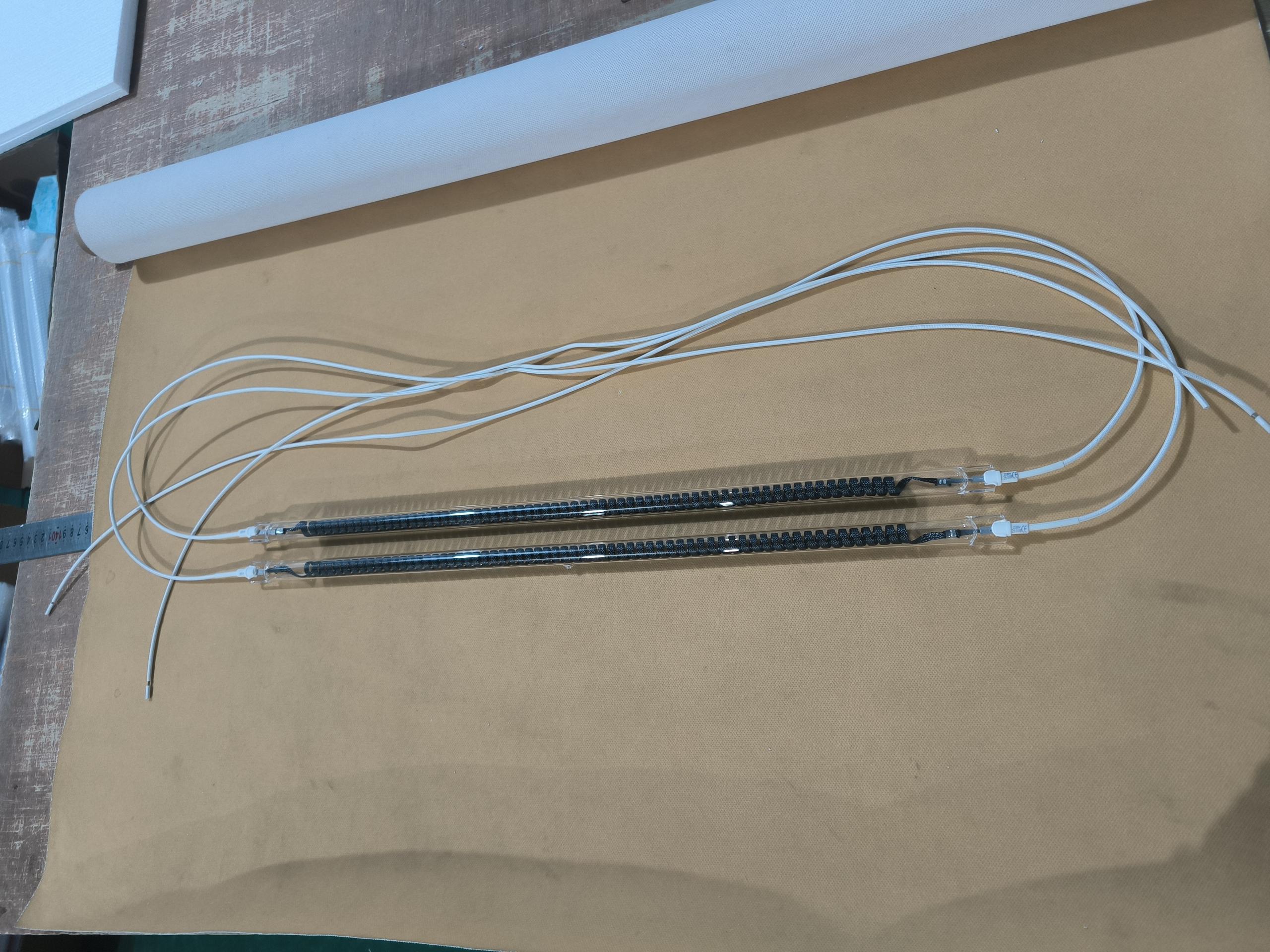 Lámpara de calefacción infrarroja de carbono de 2500w