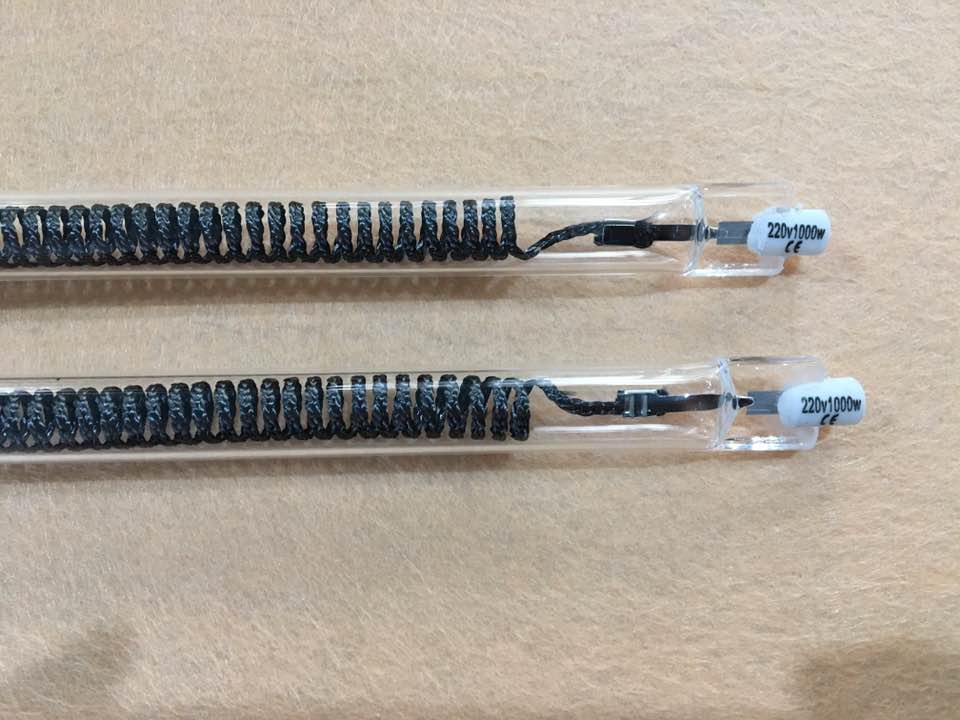Lámpara de calor de fibra de carbono para pan