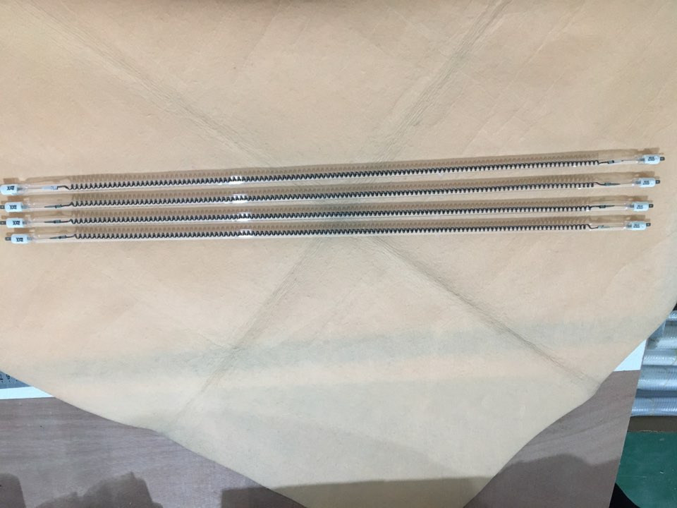 Lámpara de calor de infrarrojo lejano de fibra de carbono de 2000w lámparas IR para secado