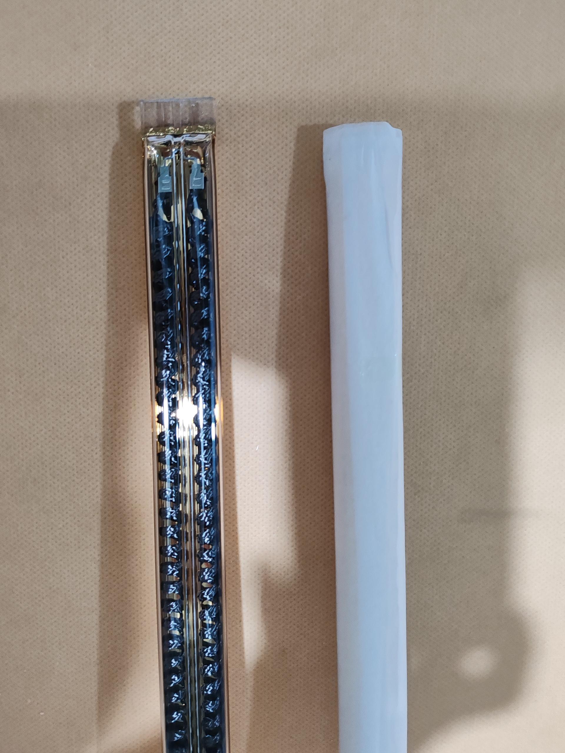 Lámpara de calor de fibra de carbono negra para barbacoa